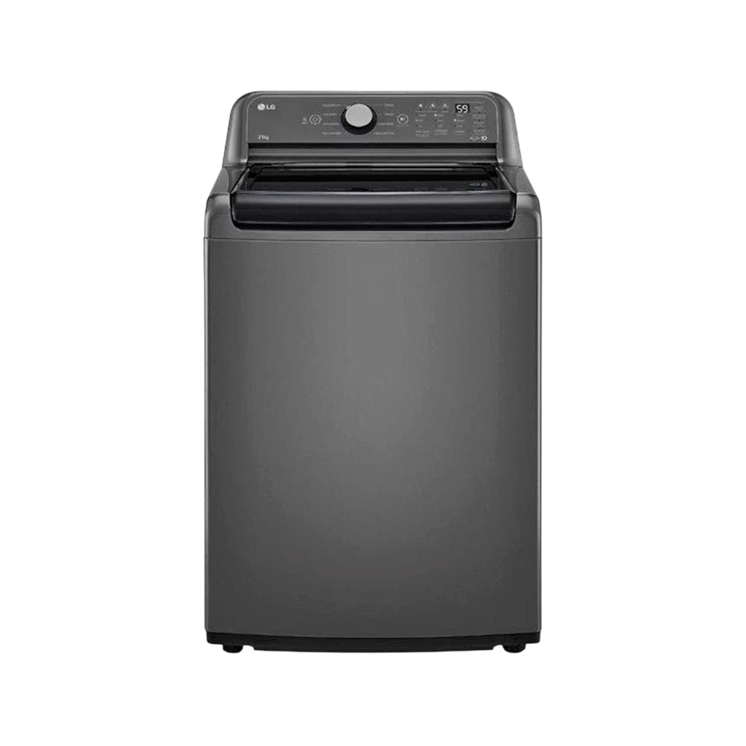 LAVADORA INVERTER DIRECT DRIVE CARGA SUPERIOR 23KG COLOR GRIS LG