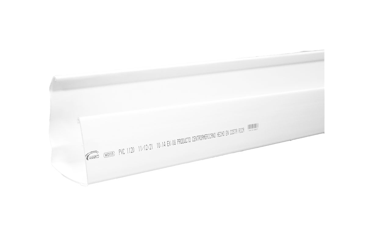 CANOA PVC TIPO COLONIAL AMANCO 4