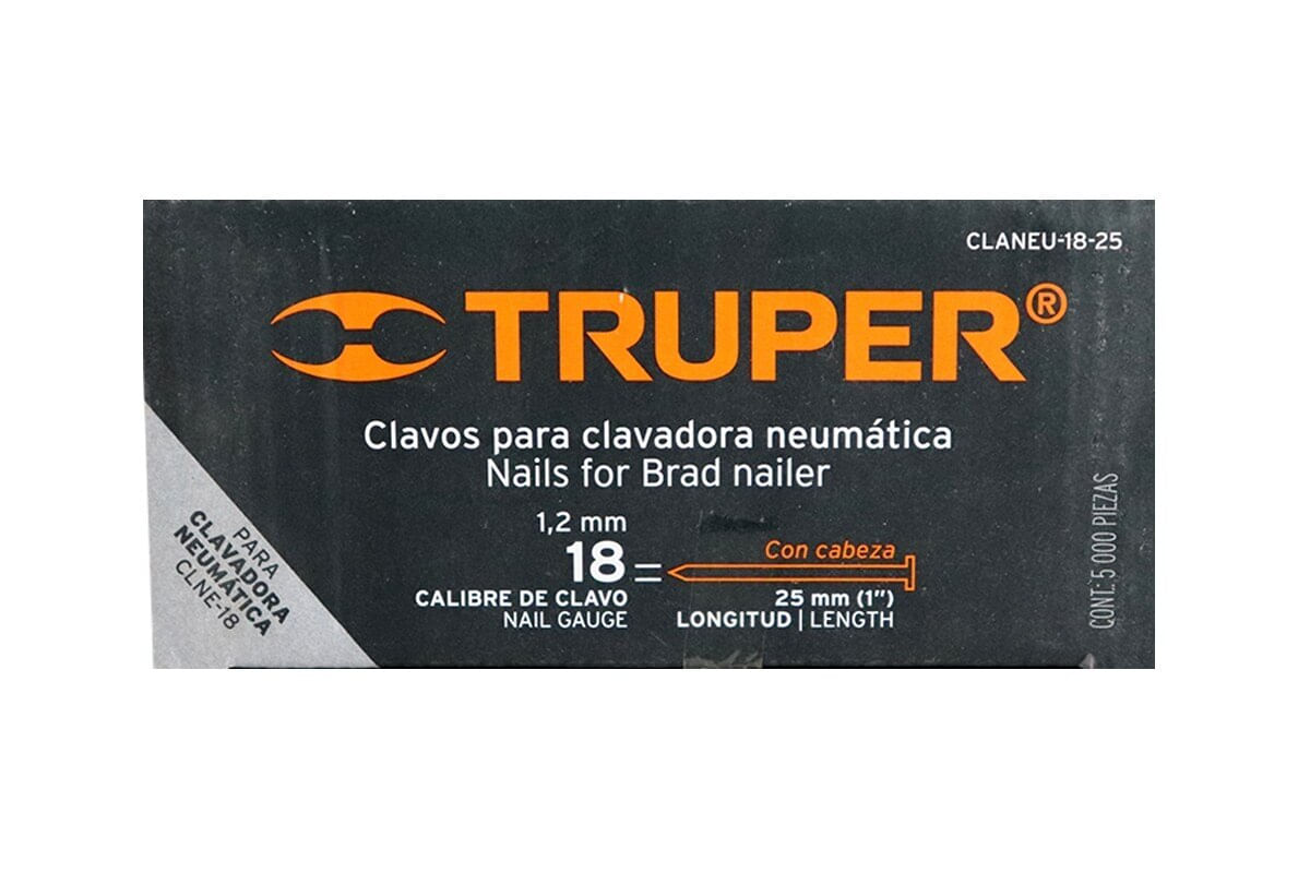 CLAVOS PARA CLAVADORA TRUPER:1"