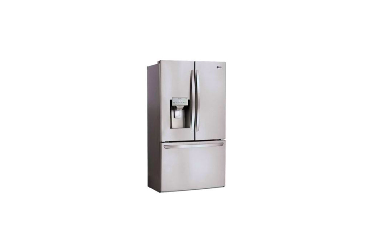 REFRIGERADOR INVERTER FRENCH DOOR C/DISPENSADOR 741L ACERO INOX LG