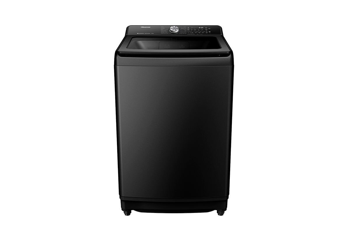 LAVADORA SMART INVERTER CARGA SUPERIOR 23KG COLOR NEGRA HISENSE
