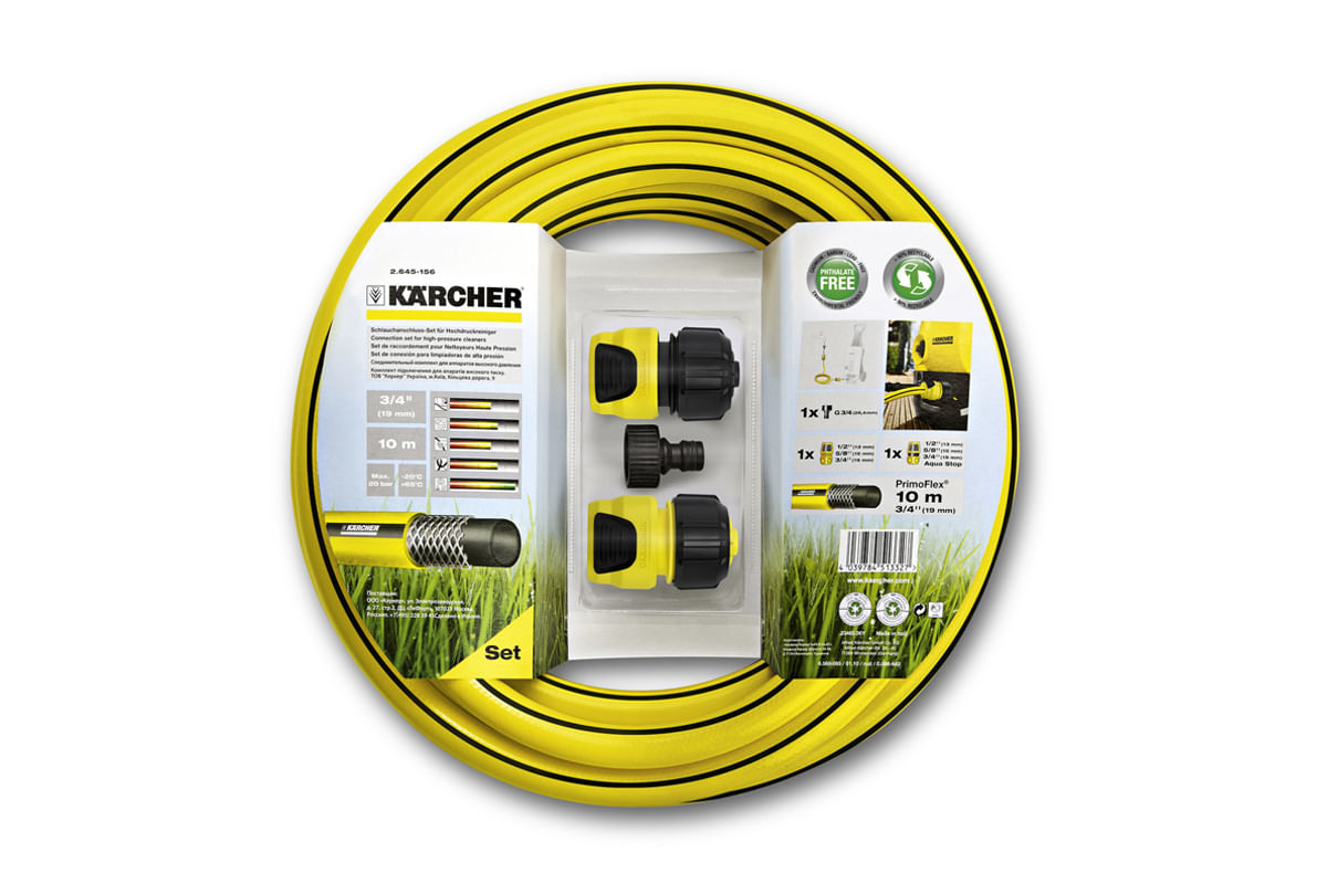 KIT DE MANGUERA Y ACOPLES PARA HIDROLAVADORAS KARCHER
