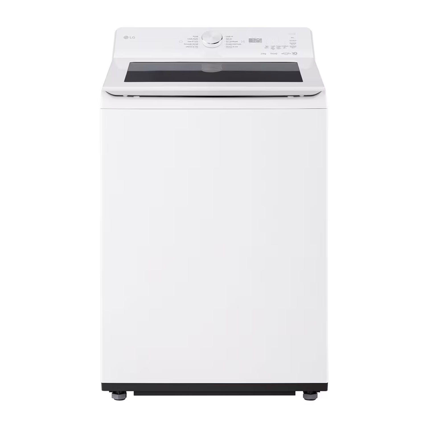 LAVADORA LG CARGA SUPERIOR 25 KG INVERTER COLOR BLANCA.