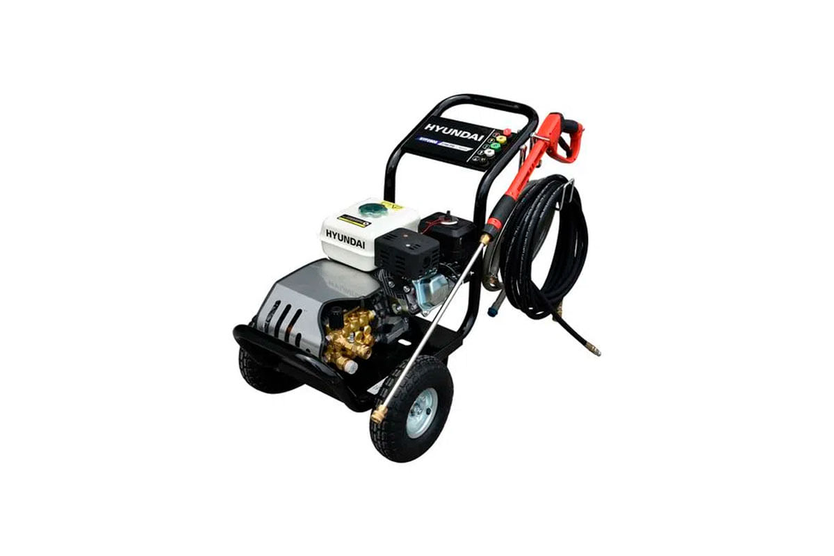 HIDROLAVADORA A GASOLINA HYUNDAI C/MOTOR 7HP 2700PSI