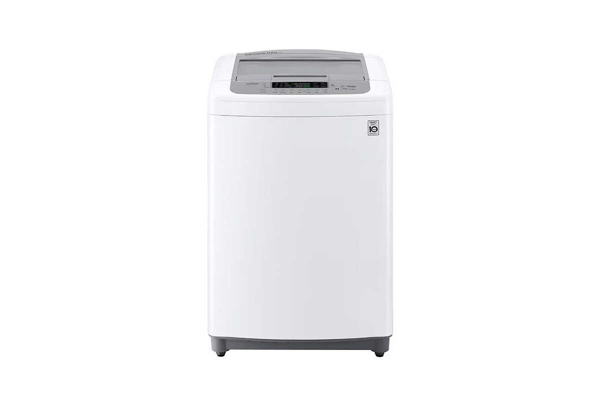 LAVADORA SMART INVERTER SMART MOTION CARGA SUPERIOR 18KG TURBODRUM COLOR BLANCA LG