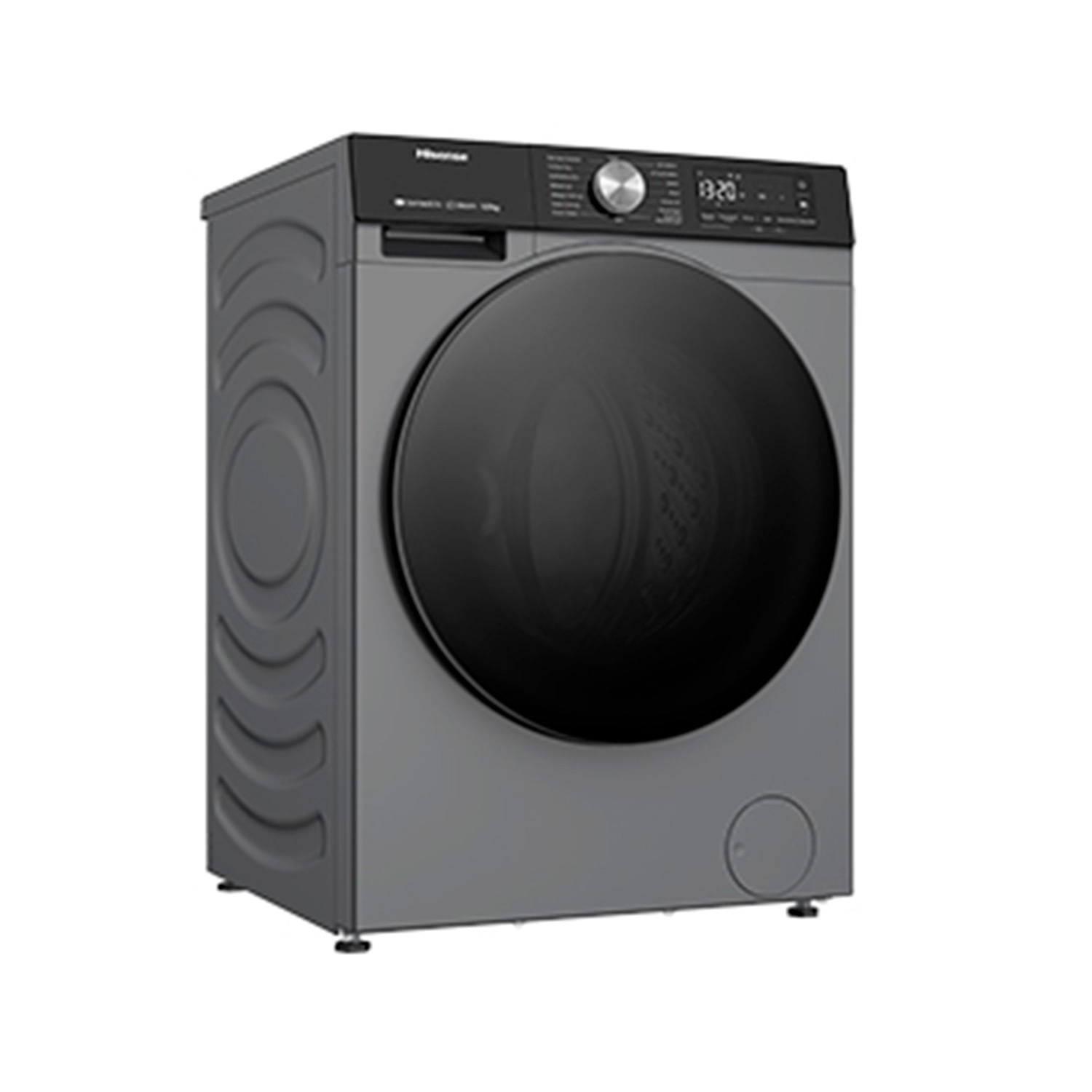 LAVASECADORA SMART INVERTER CARGA FRONTAL 15/10KG COLOR GRIS HISENSE