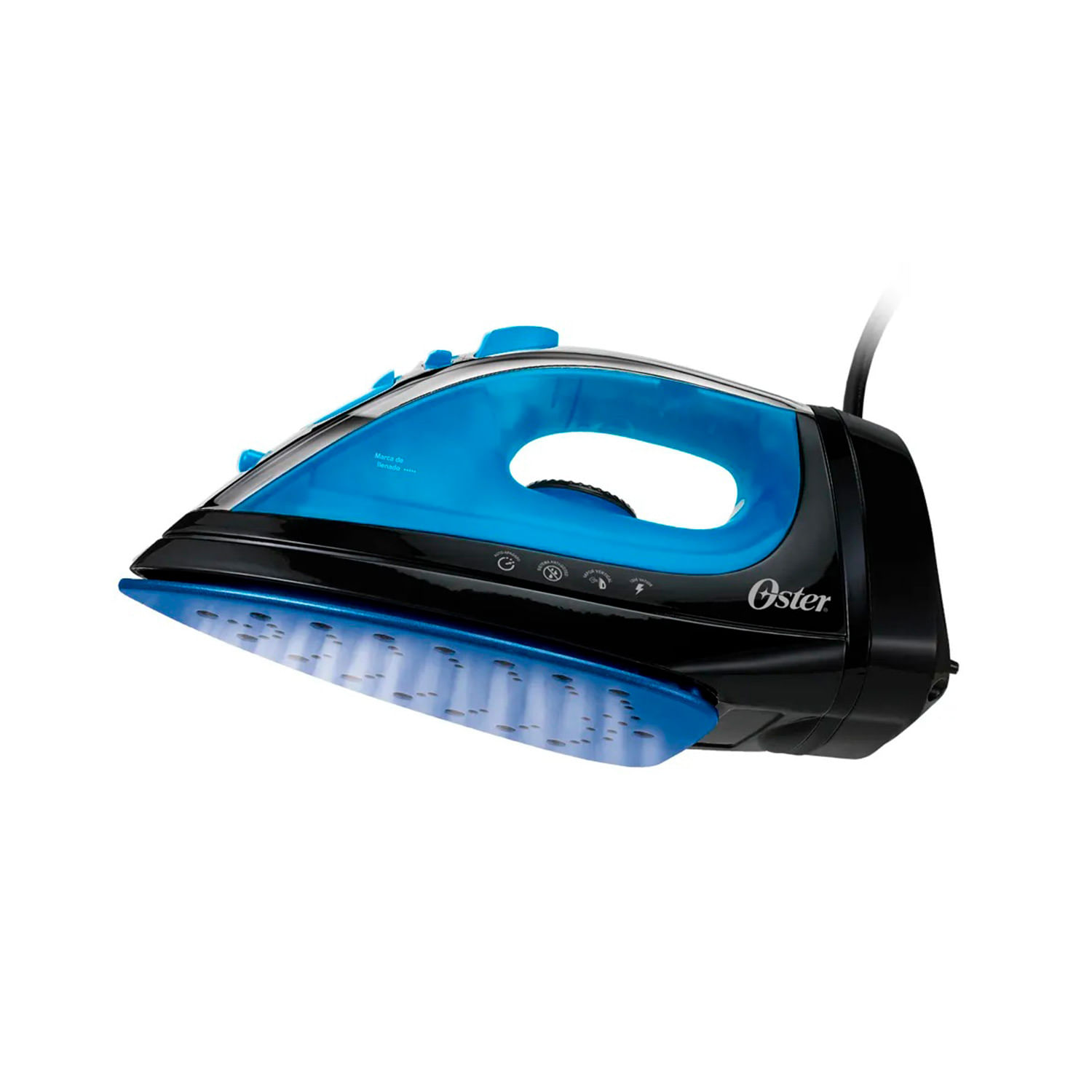 PLANCHA A VAPOR CABLE RETRACTIL AZUL OSTER