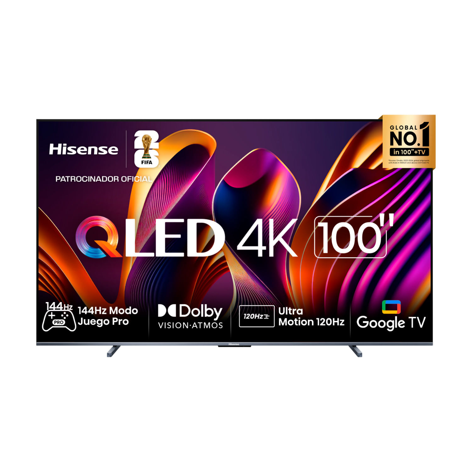 TV LED 100" SMART QLED 4K HISENSE 100QD7N