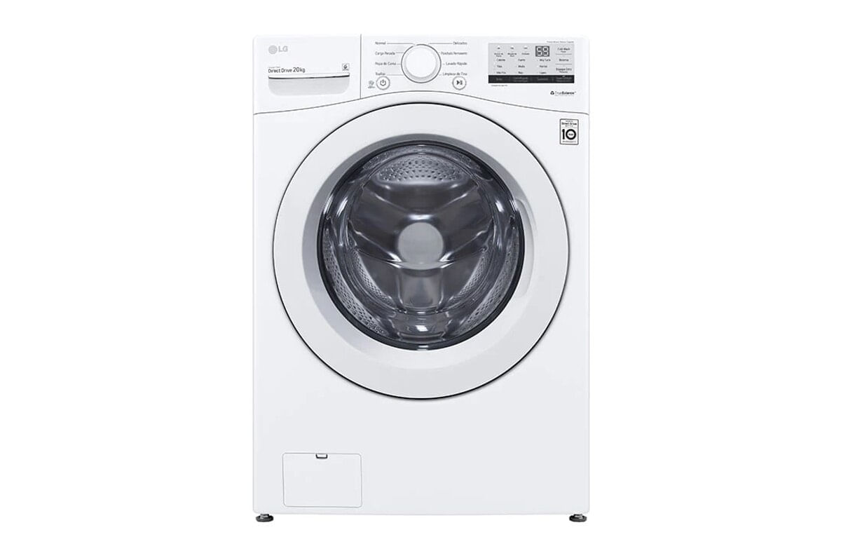 LAVADORA SMART INVERTER CARGA FRONTAL 20KG COLOR BLANCA LG
